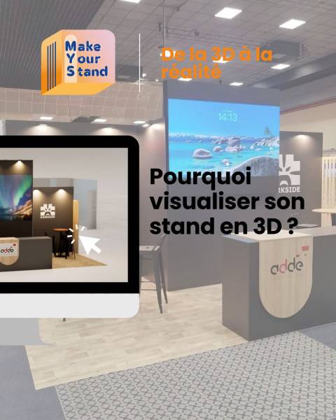 Stand personnalisable à Lyon : pourquoi visualiser son stand en 3D avant fabrication change vraiment les choses
