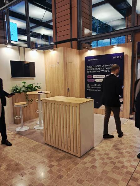 Standiste à Lyon : quel budget pour un stand de 9 m² au salon Patrimonia ? Exemple avec Marex