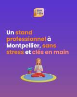 Notre zone d'activité pour ce service Création de stands d’exposition design et contemporain avec éclairage soigné pour une mise en valeur optimale de votre marque